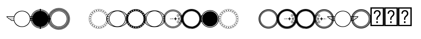 LHF Monogram Circle Borders